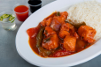 Chicken Shashlik With Rice