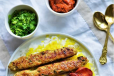 Kabab With Rice