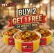 Rice Bowl Buy 2 Get 1