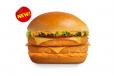 Crunchy Chicken Burger Double Deluxe Spicy Sriracha
