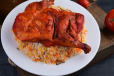 Chicken Charcoal With Rice