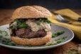 Mutton Mushroom Burger