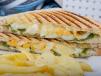 Boiled Egg Grilled Sandwich