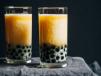 Peach Bubble Tea