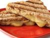 White Chocolate With Cheese Grilled Sandwich
