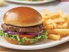Beef Burger With Fries
