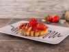 Cream Strawberry Chocolate Kunafa
