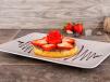 Cream Nutella Strawberry Kunafa