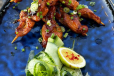 Honey Lime Chicken Skewers