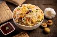 Mushroom Garlic Rice