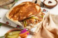 Chicken Shawarma Shami Bread Sandwich