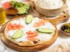 Labneh With Vegetable Manoucheh