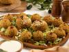 12 Pieces Normal Falafel Plate And 2 Pieces Stuffed Falafel