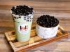 Green Milk Tea With Boba