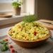 Scrambled organic eggs