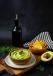 Olive Guacamole with Organic Nachos