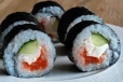 Salmon Cream Cheese Maki Rolls