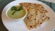 Aloo Paratha with Chutney