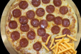 Pepperoni Pizza and; Fries