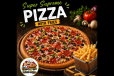 Super Supreme Pizza and Fries