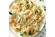 Alfredo Pasta Prawns