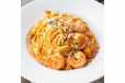 Rosa Sauce Pasta Prawns