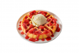 Full Blegian Waffle - Strawberry