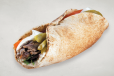 Beef Shawerma Wrap Sandwich