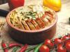 Fettuccine Pasta With White Sauce And Chicken
