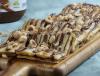 Pie With Nuts And Nutella Chocolate