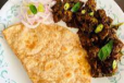 Kaada Fry with Chapati