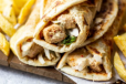 Chicken Lemon Porotta