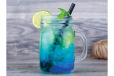 Blue Lagoon Mocktail