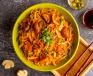 Mushroom Schezwan Hakka Noodles