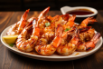 Jumbo Prawns Plate