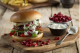 Pomegranate Burger