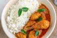 Rice With Chicken Curry