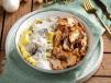 Shawarma And Mashed Potatoes
