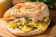Egg Sandwich With Chips