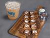 Cheese And Nutella Pancake With Freez Iced Coffee