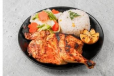 Chicken Bbq With Rice
