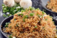 Mushroom Schezwan F. Rice