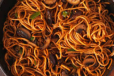 Mushroom Schezwan Noodles