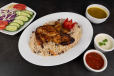 Quarter Chicken Charcoal Rice Bukhari (S)