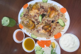 Full Chicken Mandi Meal with 1 soft drink or lemon mint juice