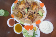 Full Chicken Biryani with 1 soft drink or lemon mint juice