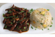 Fried Rice With Beef Chilli