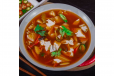 Szechuan Soup with Original Chicken Momo (2 pcs)