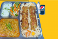 6 No- Qabli Pulao with Chicken Kabab and Daal Chana