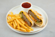 Beef cheese Burger sajj